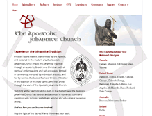 Tablet Screenshot of johannite.org